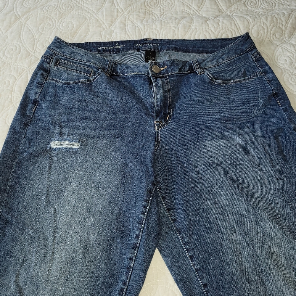 Lane Bryant Boyfriend Genius fit jeans